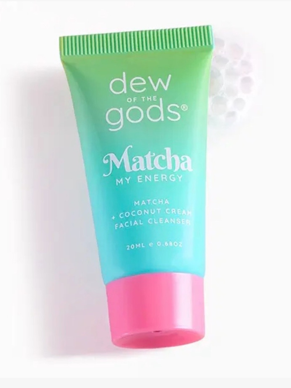 Dew of the Gods Matcha My Energy Cream Facial Cleanser